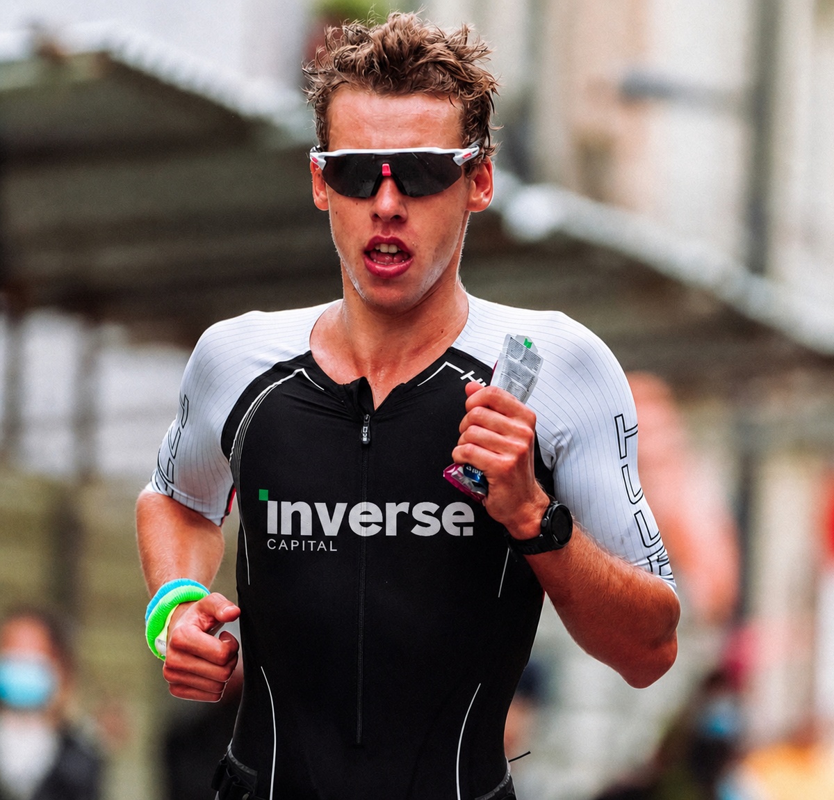 Blair Loggie racing on the run